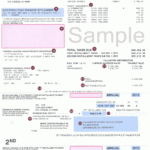 Copy Of A Property Tax Bill For LA County Property Tax Los Angeles