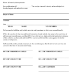 Jefferson County Alabama Motor Vehicle Bill Of Sale Form Download