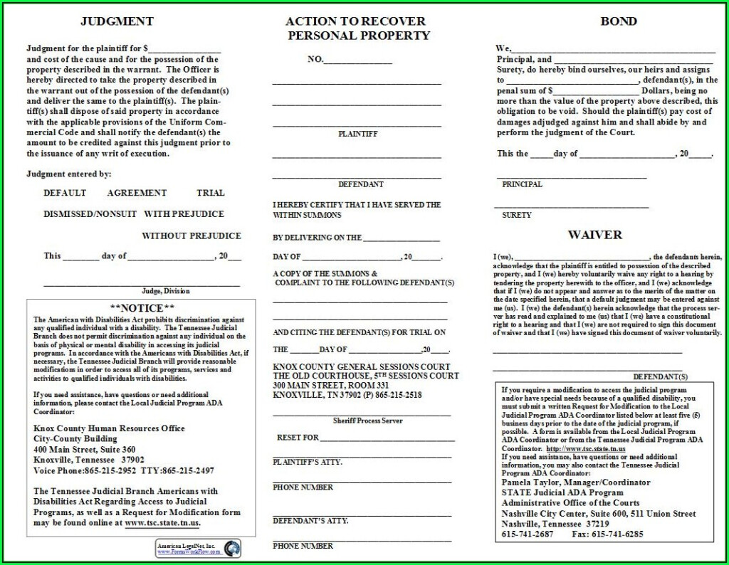 Knox County Tn Probate Court Forms Form Resume Examples L71xGXV8MX