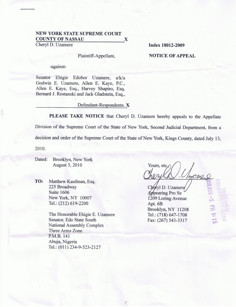 Lawsuit Against The United States And President Obama