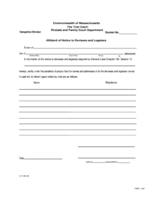 Mass Probate And Family Court Sworn Affidavit Form Pdf Fill And Sign Mass Probate And Family Court Sworn Affidavit Form Pdf Fill And Sign