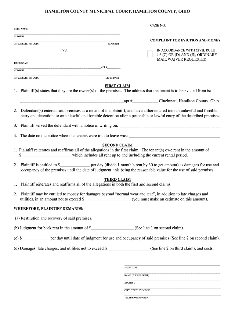 Ohio Eviction Notice Fill Online Printable Fillable Blank PdfFiller Ohio Eviction Notice Fill Online Printable Fillable Blank PdfFiller