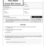 Petition For Appeal From Family Court Final Order Printable Pdf Download