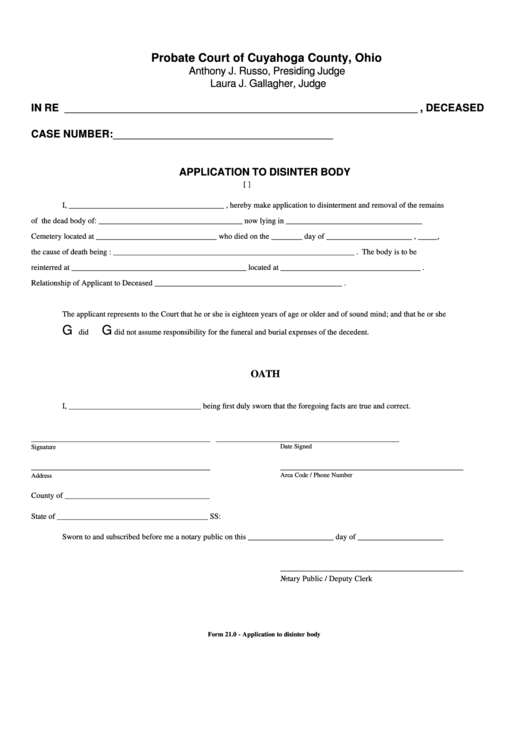 34 Ohio County Court Forms And Templates Free To Download In PDF