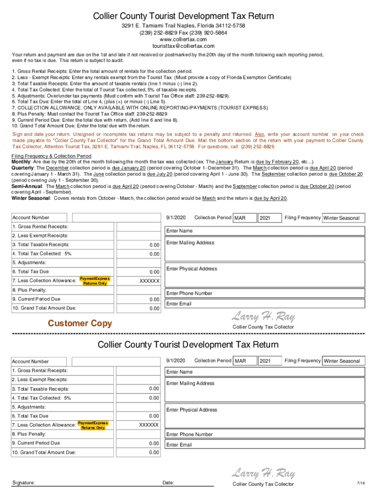 monroe county florida tourist development tax