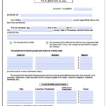Free Tennessee Small Estate Affidavit Form PDF Word