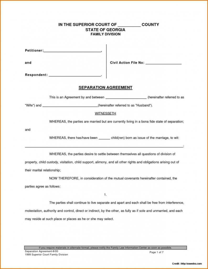 Fulton County Georgia Uncontested Divorce Forms Universal Network