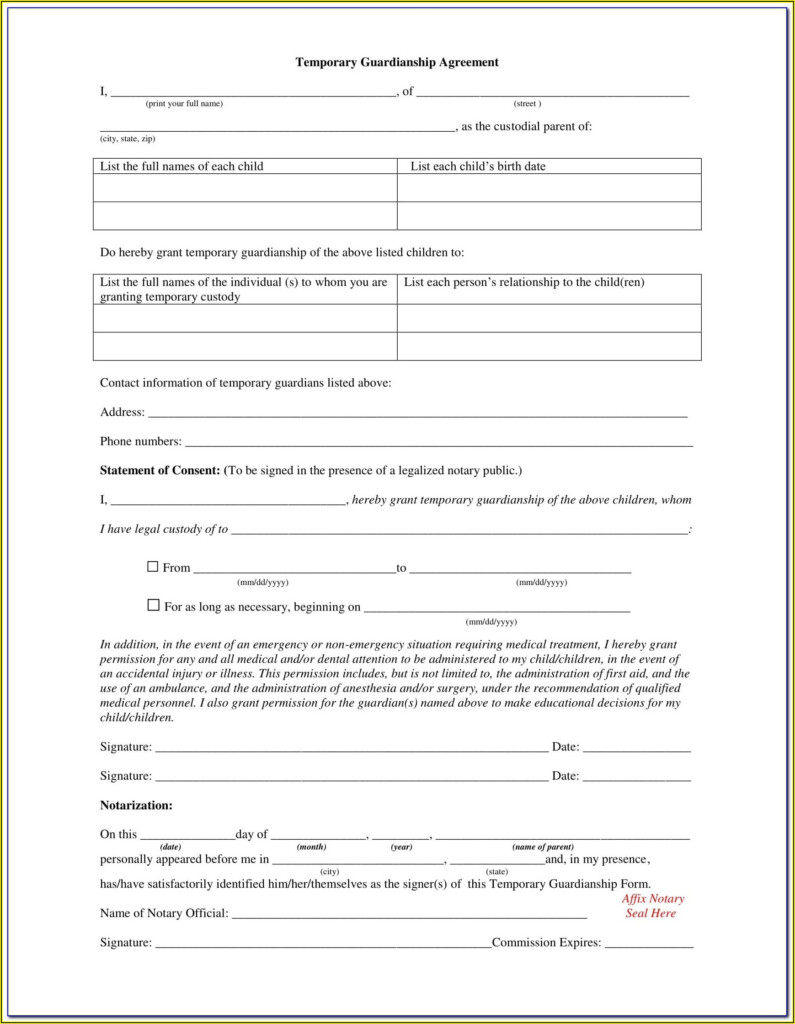 Jackson County Oregon Guardianship Forms Form Resume Examples 