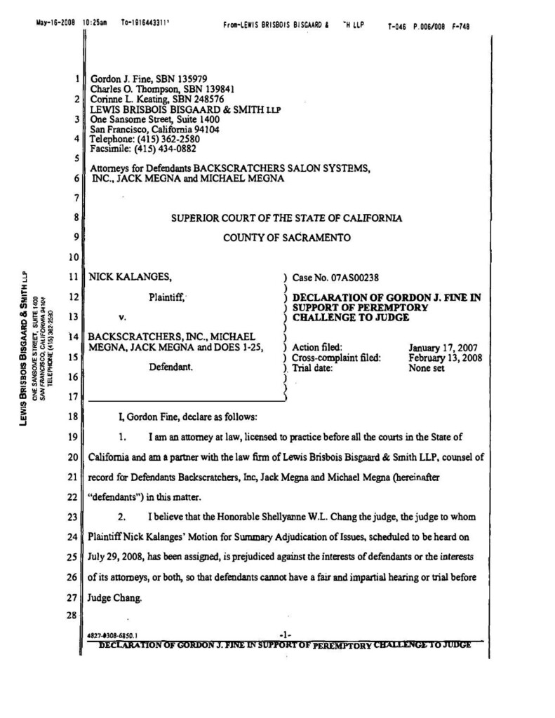 Judge Shelleyanne Chang Conflict Of Interest Misconduct Sacramento 
