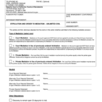 Stipulation Form Fill Out And Sign Printable PDF Template SignNow