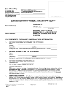 Superior Court Maricopa County Arizona Fill Out And Sign Printable Superior Court Maricopa County Arizona Fill Out And Sign Printable