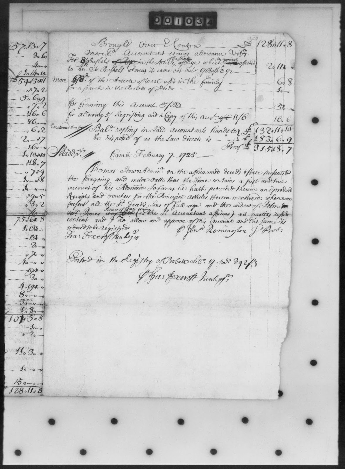 West In New England THE HOT MESS PROBATE FILE OF NATHANIEL STOW JR PT5