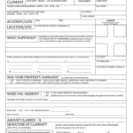 Claim For Damages Fill Online Printable Fillable Blank PdfFiller