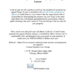 Cook County Senior Exemption Form Fill Out And Sign Printable PDF
