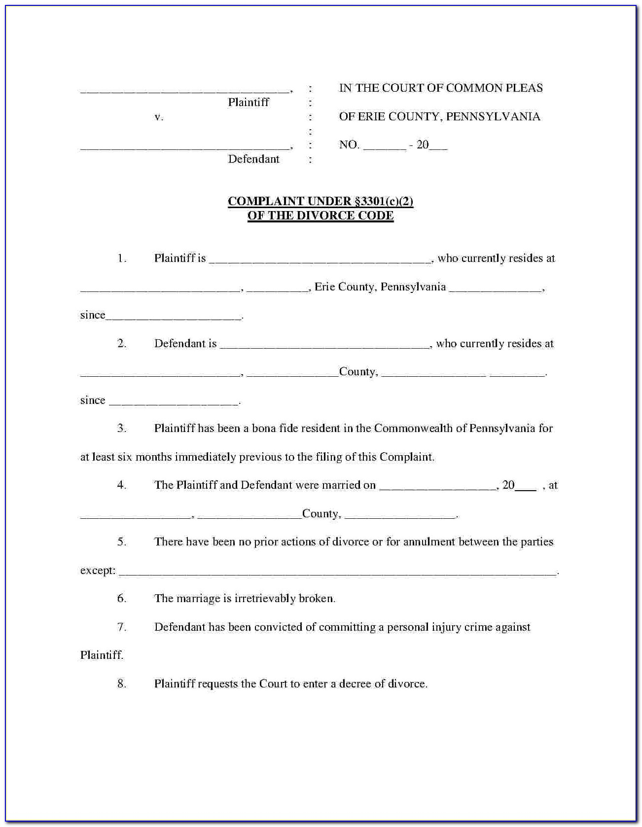 County Court Affidavit Example Gambaran