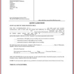 Dekalb County Georgia Quit Claim Deed Form Template 2 Resume