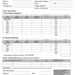 Fillable Business Tangible Property Tax Return Form 2007 Arlington