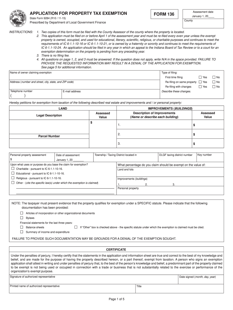 Form 136 Property Tax Exemption Fill Out Sign Online DocHub Form 136 Property Tax Exemption Fill Out Sign Online DocHub