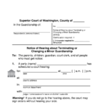 Form GDN M501 Download Printable PDF Or Fill Online Notice Of Hearing