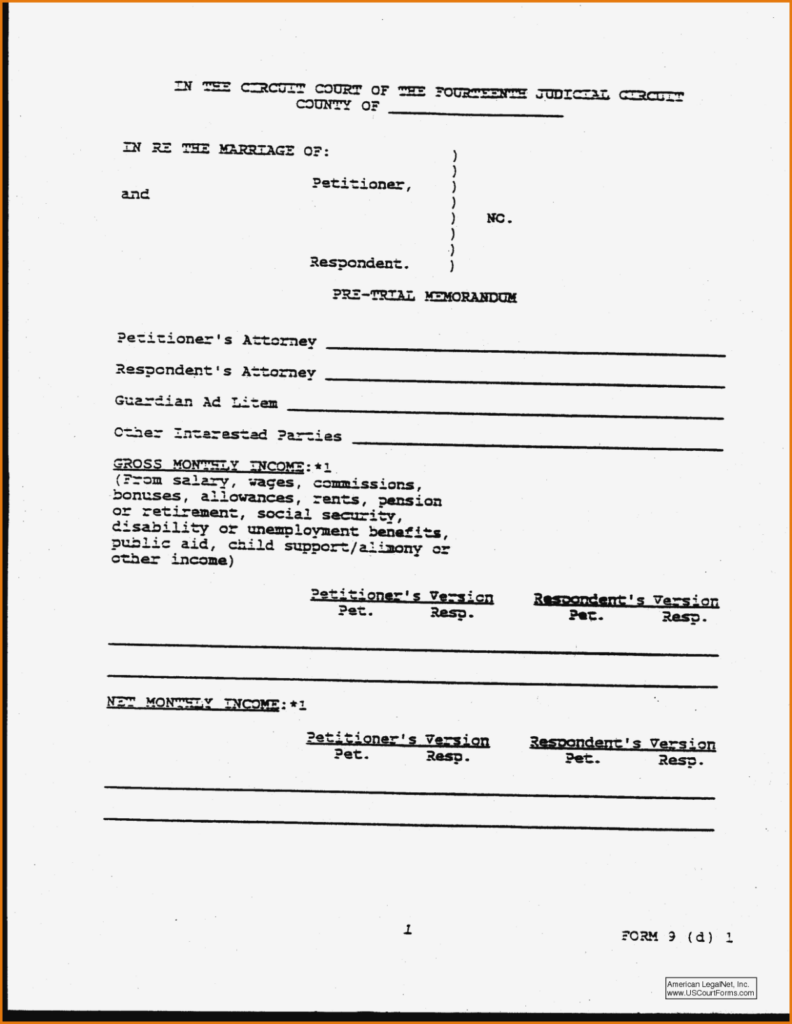 Free Printable Annulment Papers Printable Templates