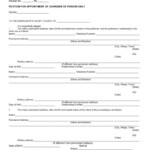 Free Printable Temporary Guardianship Form Download Printable Forms