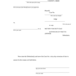 Instructions For Service Franklin County Clerk Of Courts Doc Template