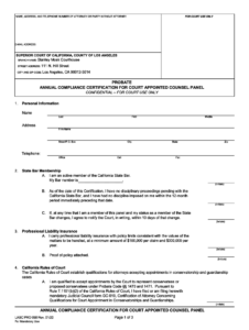 Los Angeles Superior Court Forms Probate Fill Out And Sign Printable