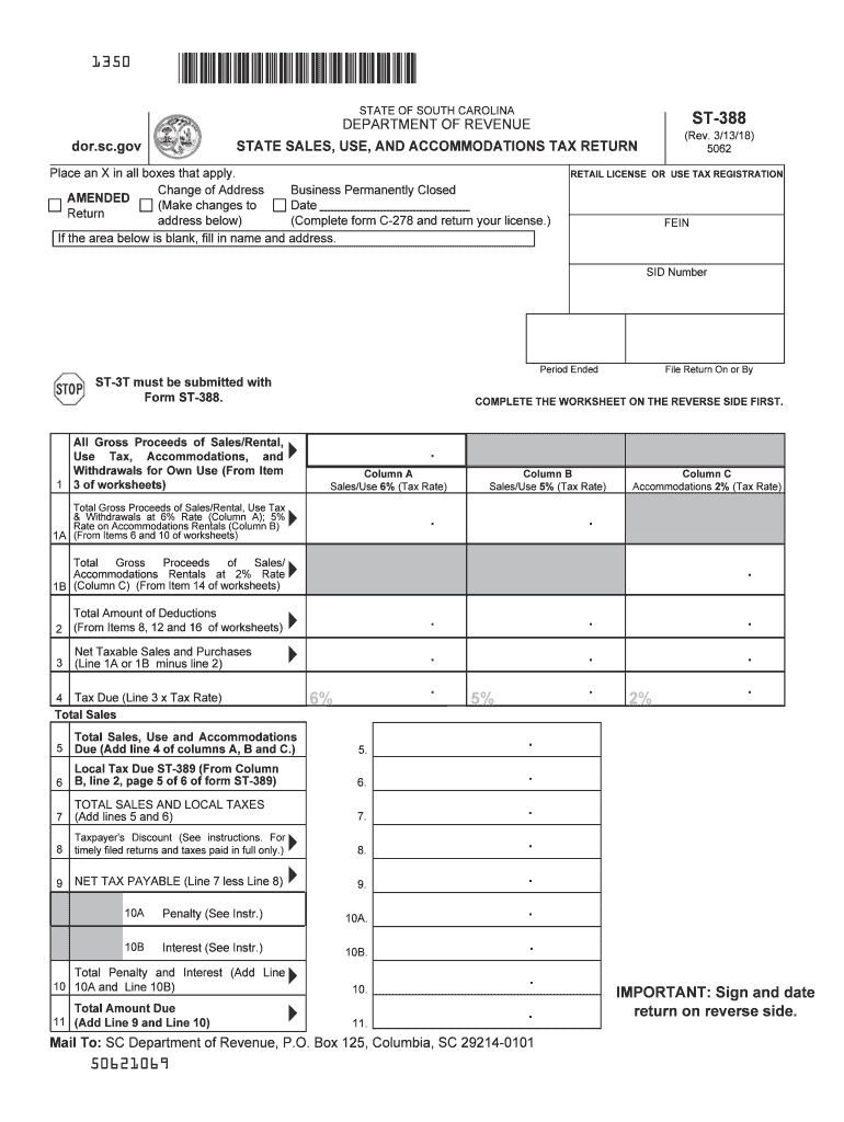 St 388 Form Fill Out Sign Online DocHub
