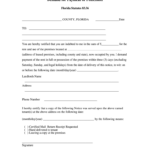 Tenant Eviction In Florida Fill Online Printable Fillable Blank