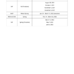 Test Assessment Dates Perry County Schools