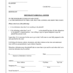 TX Defendant s Original Answer El Paso County Complete Legal