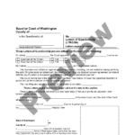 Washington Letters Of Guardianship Letters Of Guardianship Washington