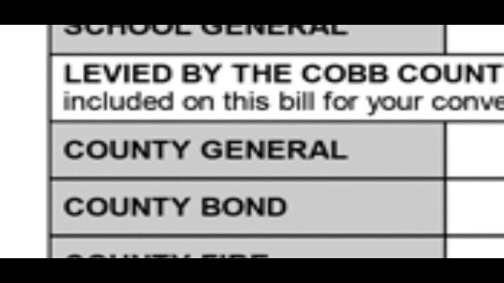 Your 2014 Cobb County Tax Bill YouTube